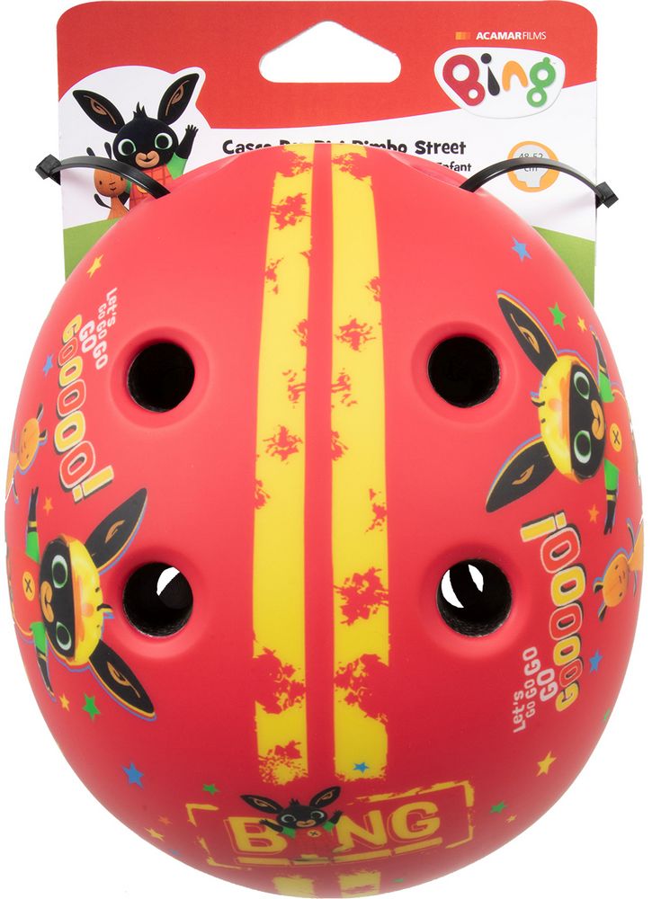 fahrradhelm smyths toys Bing Bunny Street Fahrrad-Skateboard-Helm für Kinder 48-52 cm roter Sc – Tataway