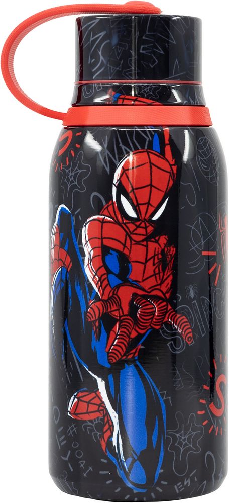 CARTOON Borraccia in tritan Spiderman Marvel ecozen con beccuccio ripiegabile bottiglia per bambini 580 ml BPA Free CARTOON Borraccia in tritan Spiderman Marvel ecozen con beccuccio ripiegabile bottiglia per bambini 580 ml BPA Free