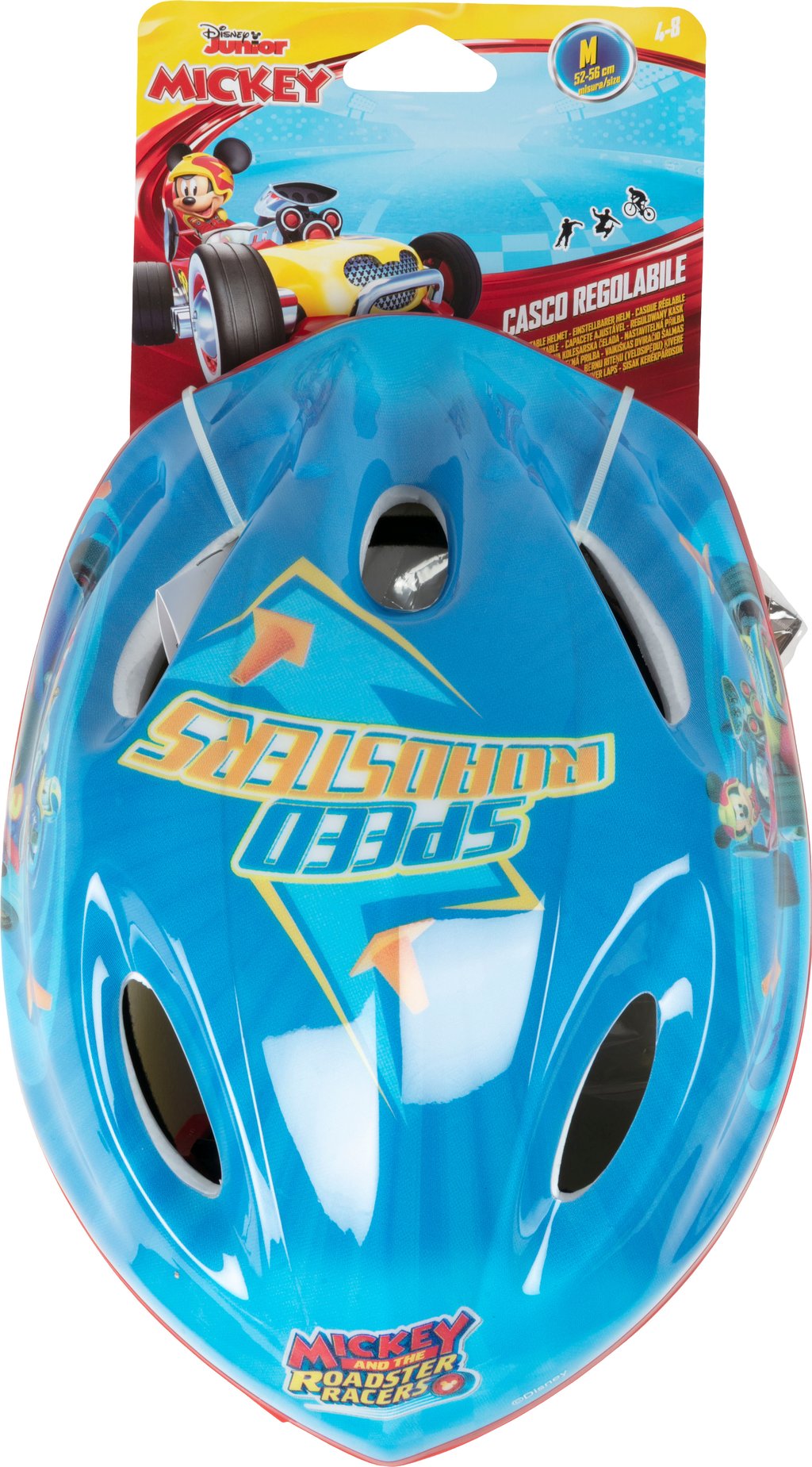 Easy Disney Mickey Mouse Fahrradhelm für Kinder. Größe 52–56 cm (4–8 J – Tataway